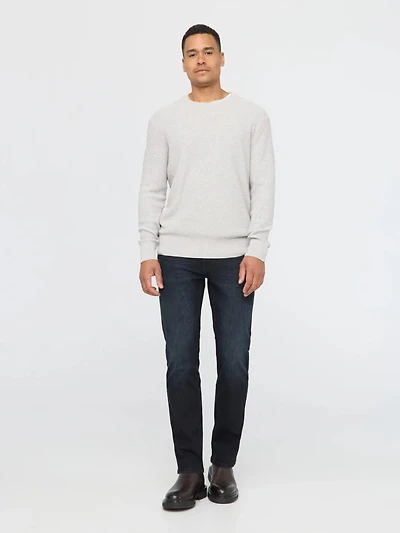 Performance Denim Plus Straight - Carbon Stone