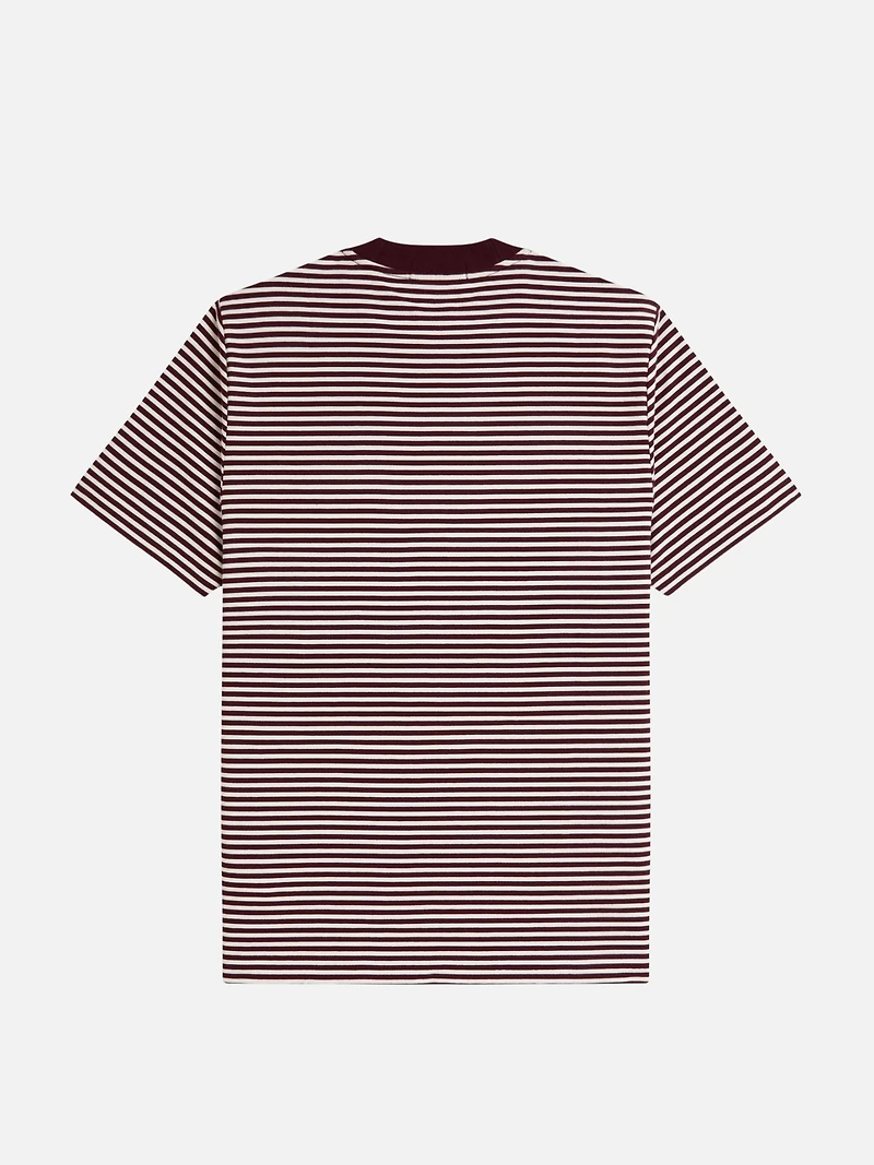 Fine Stripe Heavyweight T-Shirt