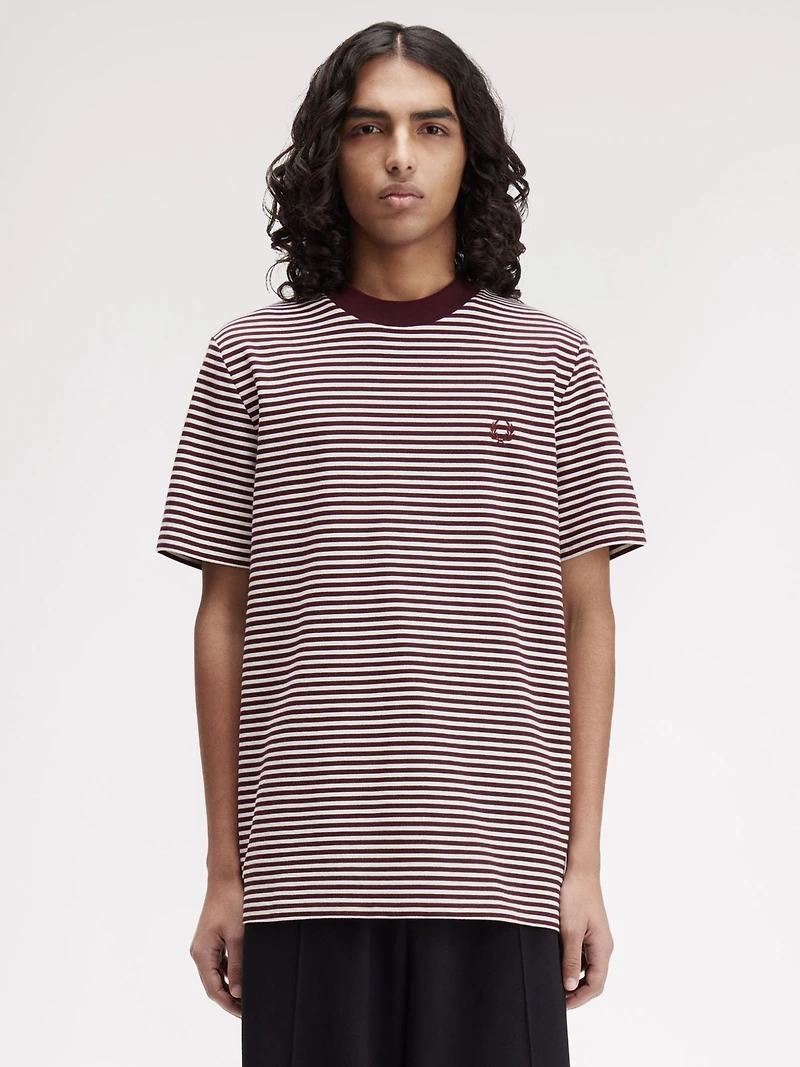 Fine Stripe Heavyweight T-Shirt