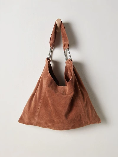 Bobbi Slouch Suede Tote