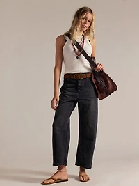 Deep Trance Dropped Boyfriend Jeans - Hypnosis