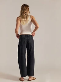 Deep Trance Dropped Boyfriend Jeans - Hypnosis