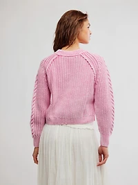Frankie Cable Pullover Sweater