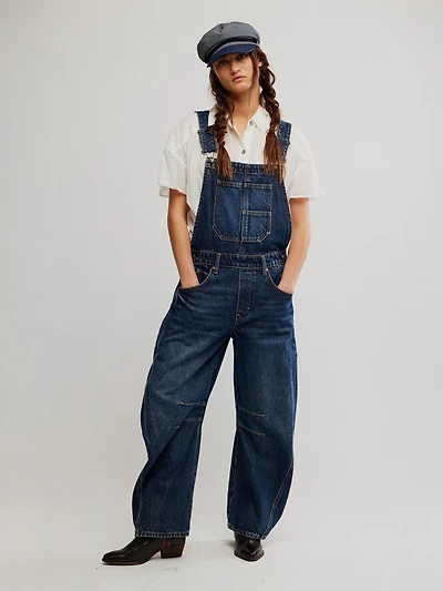 Good Luck Barrel Overalls