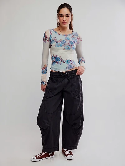 Lilly Printed Longsleeve Top