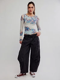 Lilly Printed Longsleeve Top