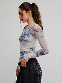 Lilly Printed Longsleeve Top