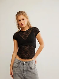 Ready to Go Lace T-Shirt