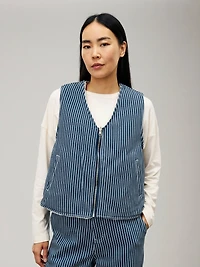 Cymric Stripe Reversible Vest