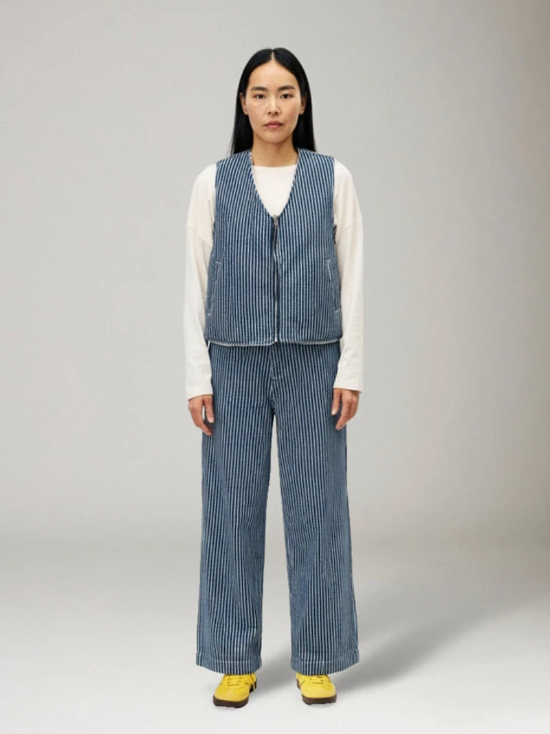 Cymric Stripe Reversible Vest