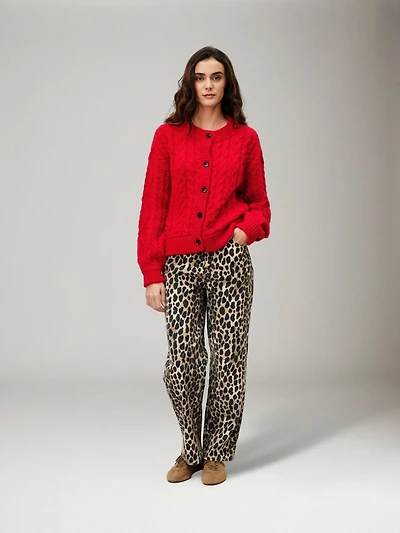 Guimauve Cable Cardigan