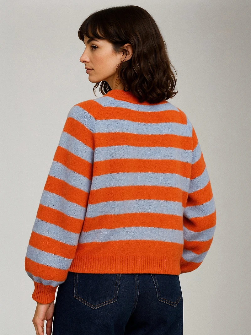 Morand Stripe Cardigan