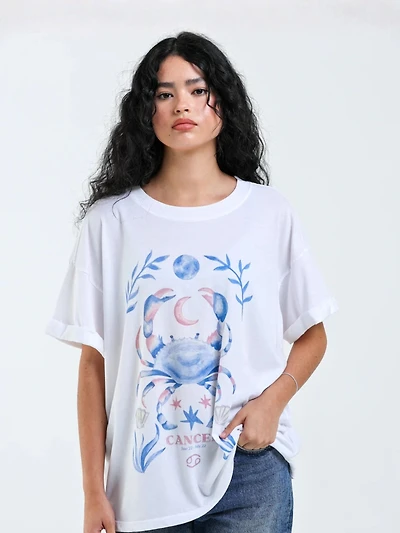 Cancer Zodiac Boyfriend T-Shirt