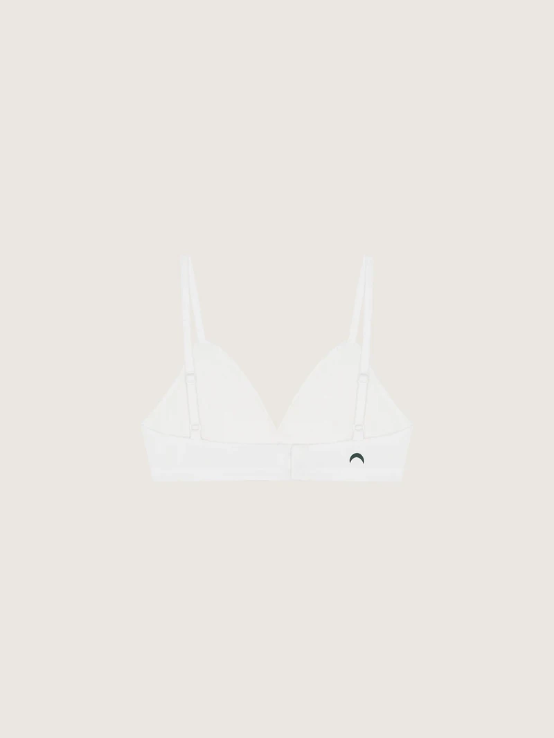 Undyed Mineral Triangle Bra