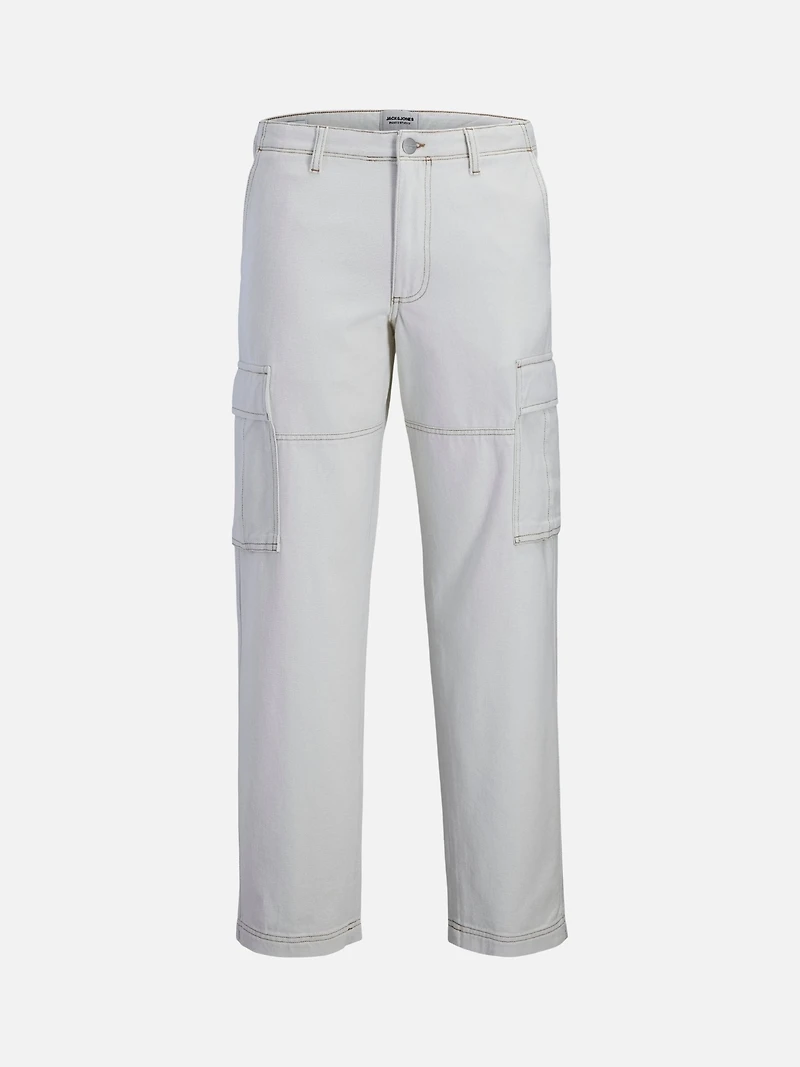 Karl Contrast Stitch Cargo Pants
