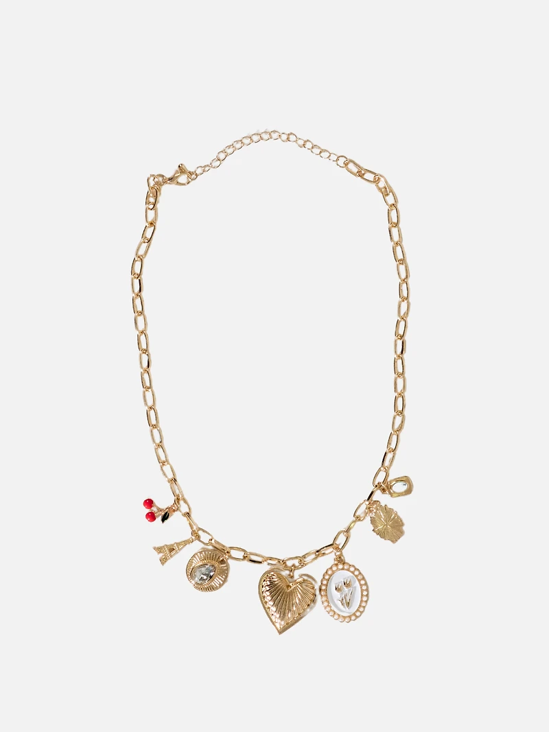 Eiffel Tower Charm Necklace