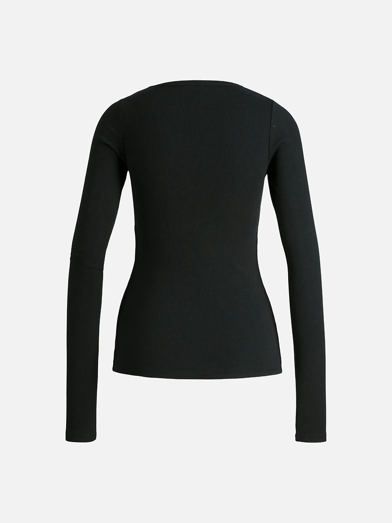 Freya Rib Long Sleeve T-Shirt