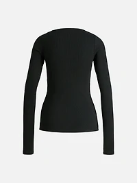 Freya Rib Long Sleeve T-Shirt