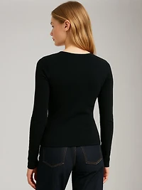 Freya Rib Long Sleeve T-Shirt