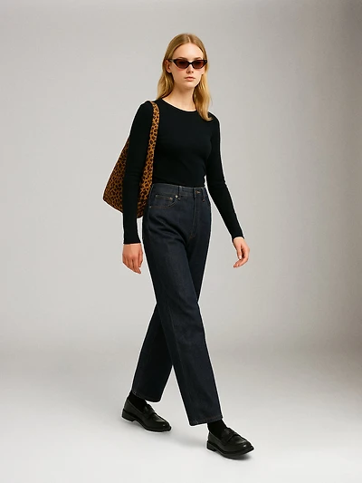 Freya Rib Long Sleeve T-Shirt