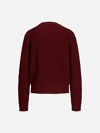 Global Crewneck Knit Sweater
