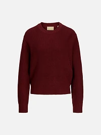 Global Crewneck Knit Sweater