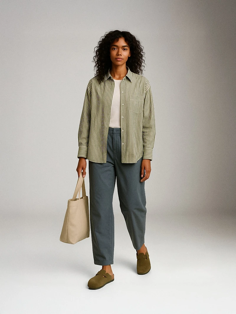Jamie Relaxed Poplin Shirt