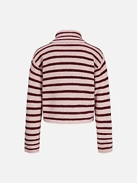 Rosanna Stripe Turtleneck Sweater