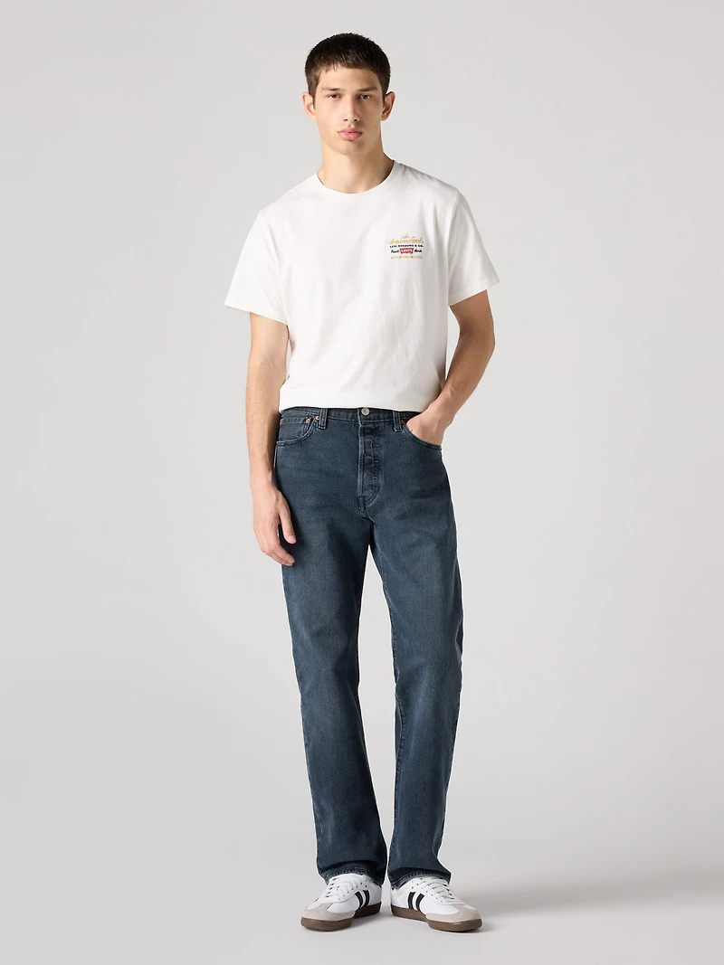 501 Original Fit Jeans - Blue Black Stretch