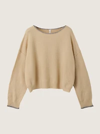 Roll Trim Sweater