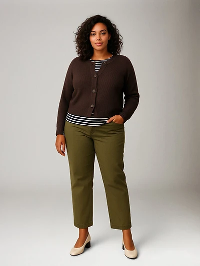 Belle Ribbed Cardigan