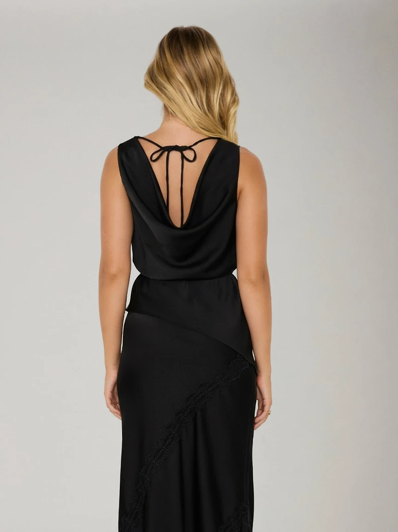 Momento Cowl Neck Top