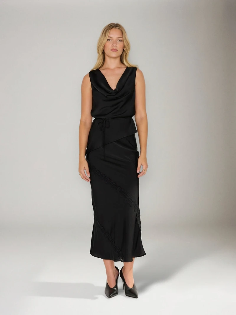 Momento Cowl Neck Top