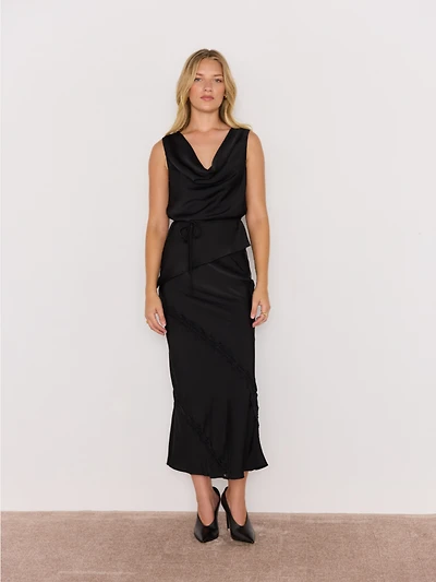 Momento Cowl Neck Top