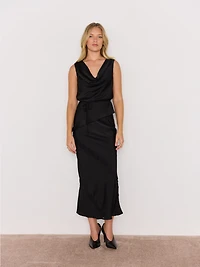 Momento Cowl Neck Top