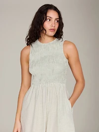 Sabrina Tie Back Midi Dress