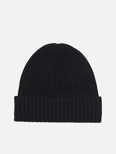 Brian Wool-Blend Rib Beanie