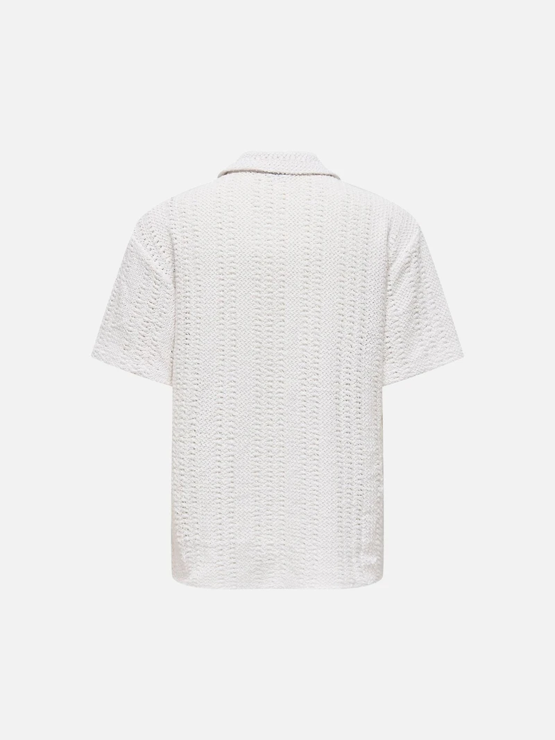 Dani Crochet Shortsleeve Shirt