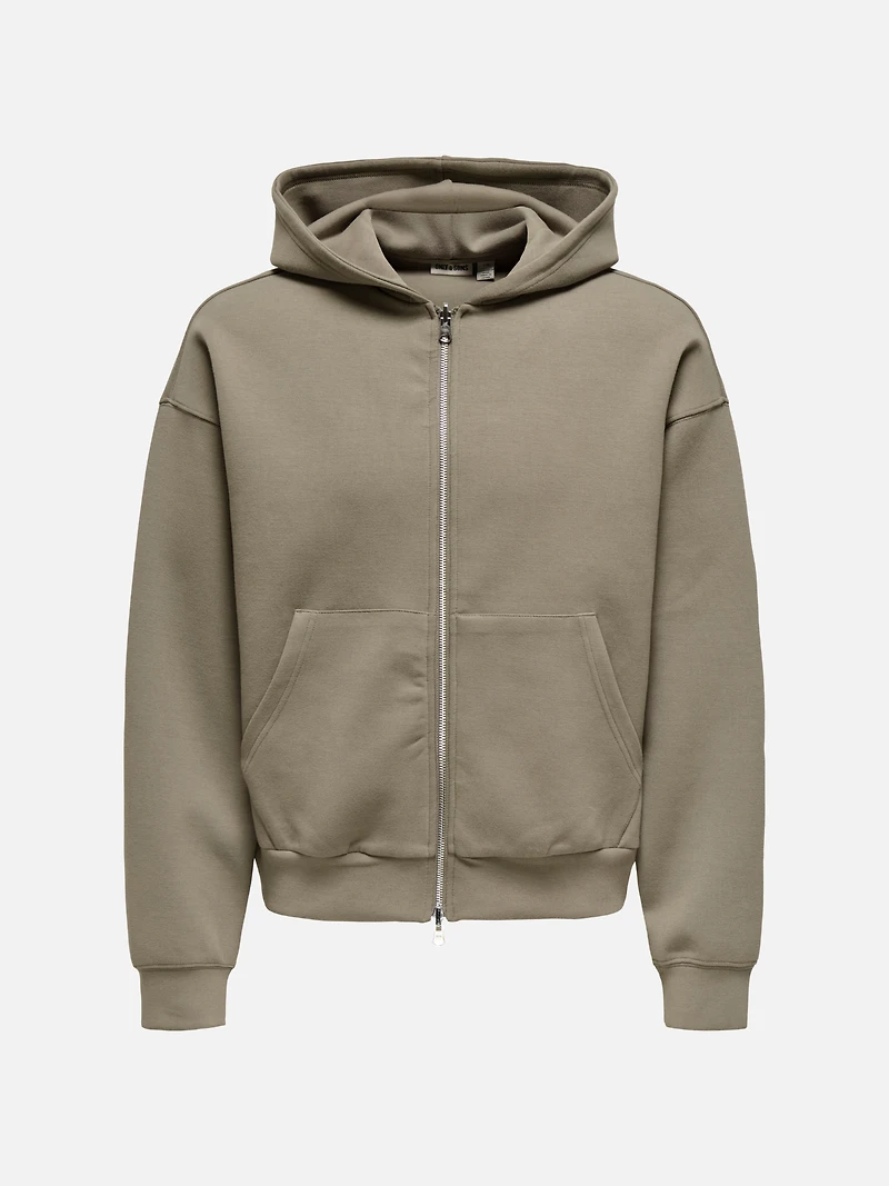 Goyle Scuba Zip Up Hoodie