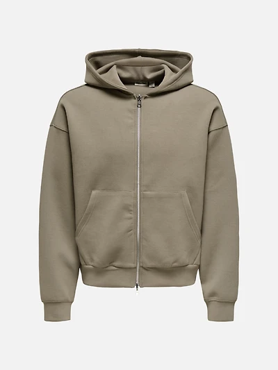 Goyle Scuba Zip Up Hoodie