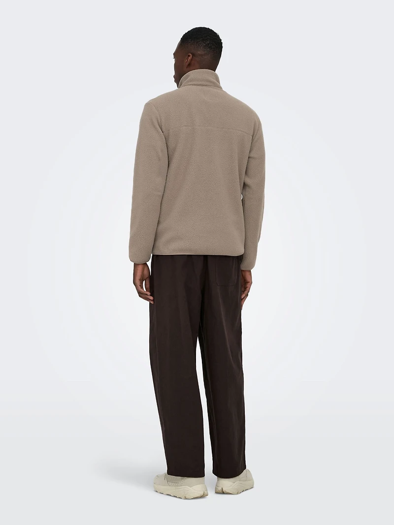 Jason Fleece Zip-Up Jacket