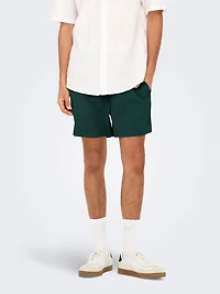 Ted Seersucker Swim Shorts