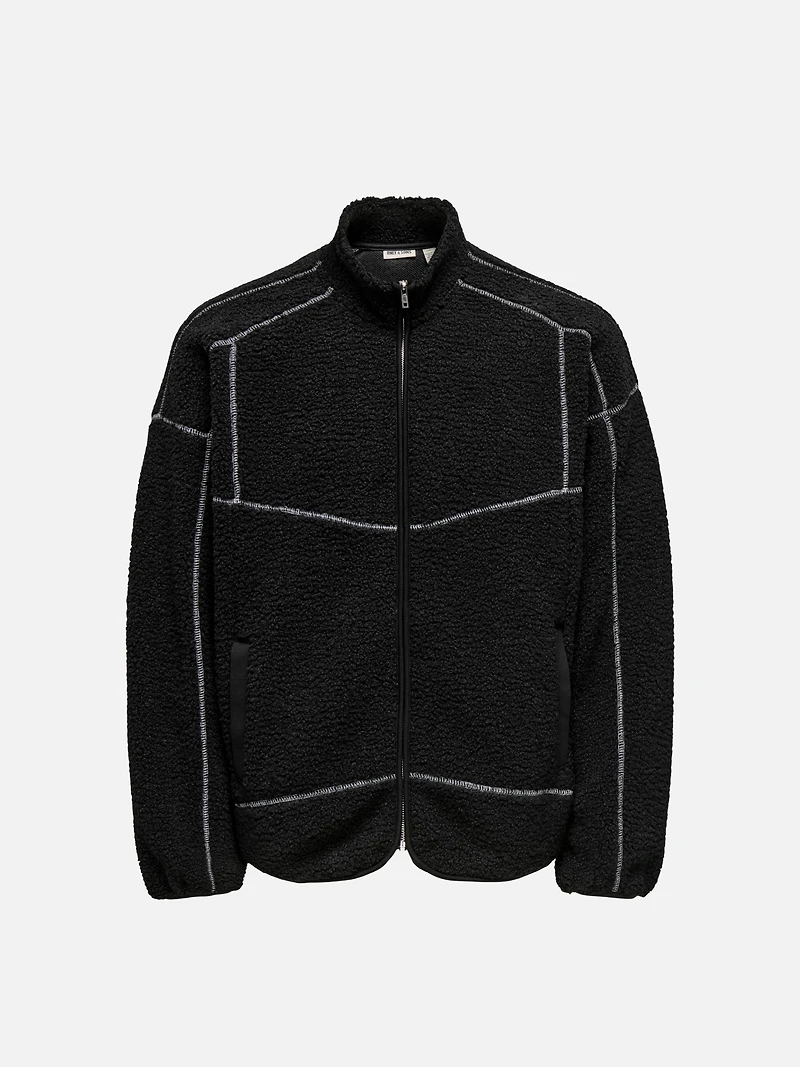 Teddy Zip Up