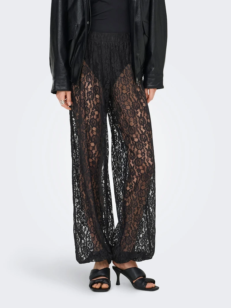 Bea Lace Balloon Pants