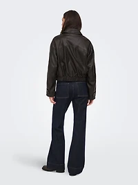 Melle Faux Leather Jacket
