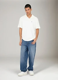 Fade Loose Tai Denim Jeans