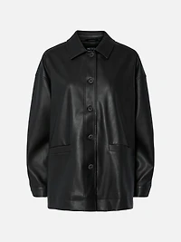 Jamilla Vegan Leather Overshirt
