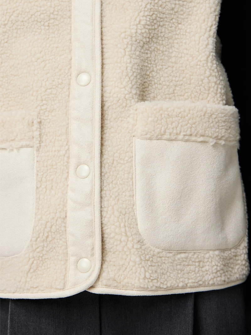 June Teddy Vest