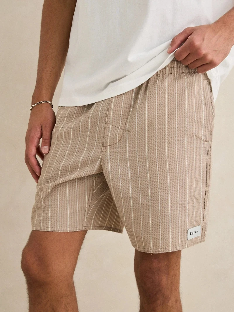 Seersucker Stripe Jam Shorts