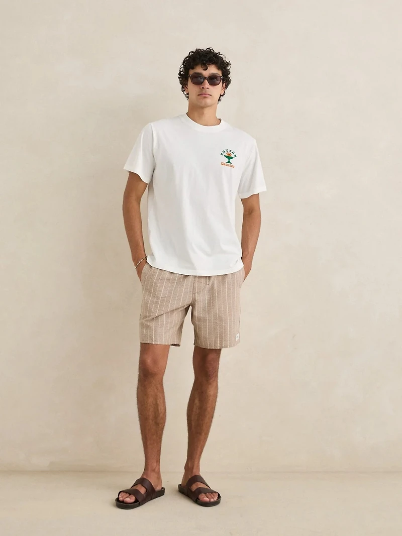 Seersucker Stripe Jam Shorts